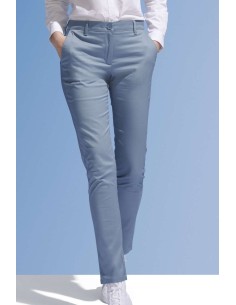 S-SO02918-SOL'S JARED WOMEN - SATIN STRETCH TROUSERS 2